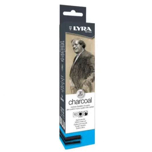 Lyra charcoal sticks, 10 pc