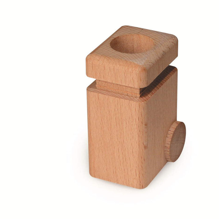 Fagus garbage bin, natural