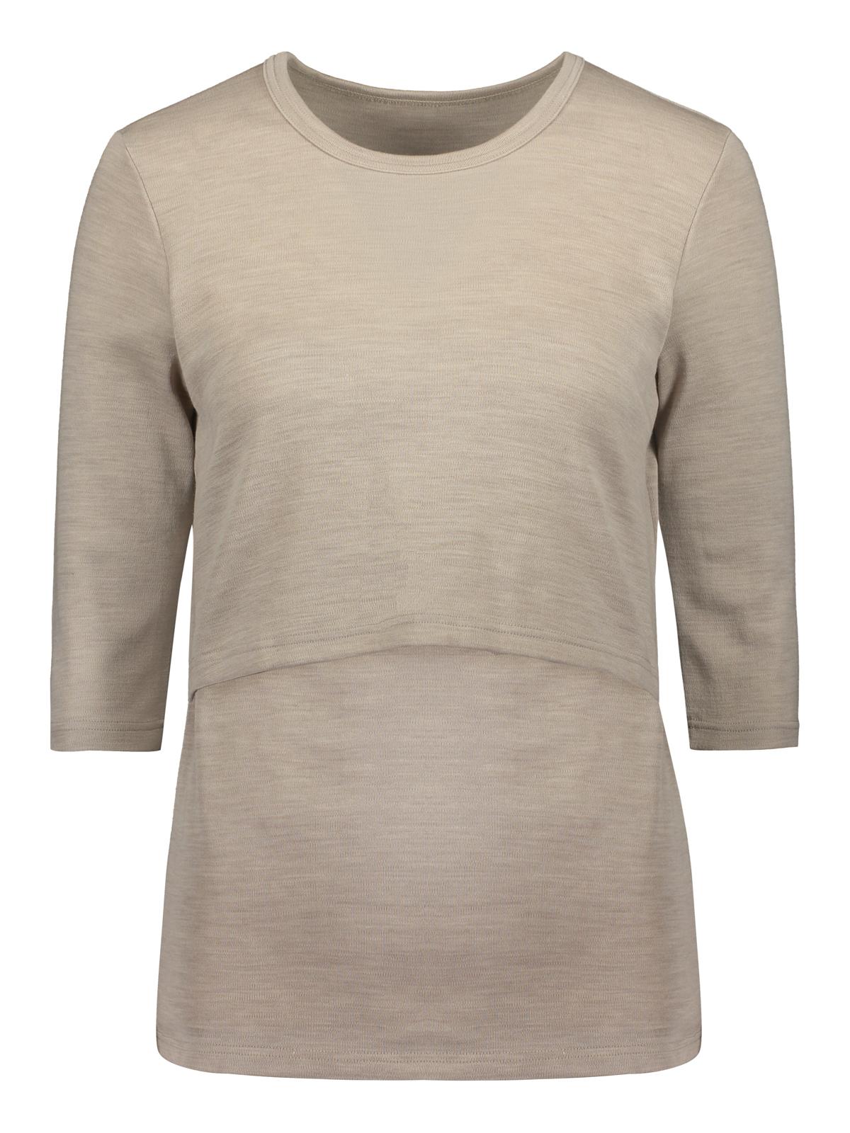 nursing top organic merino wool special order