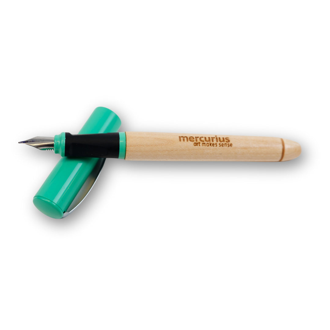 Greenfield fountain pens, assorted colours (new design)