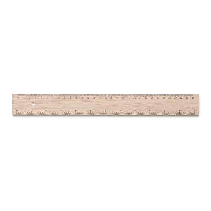 wooden ruler (cm &amp; inches)