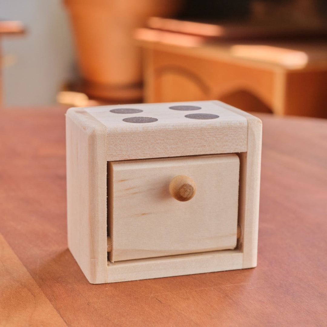 maple dollhouse furniture set