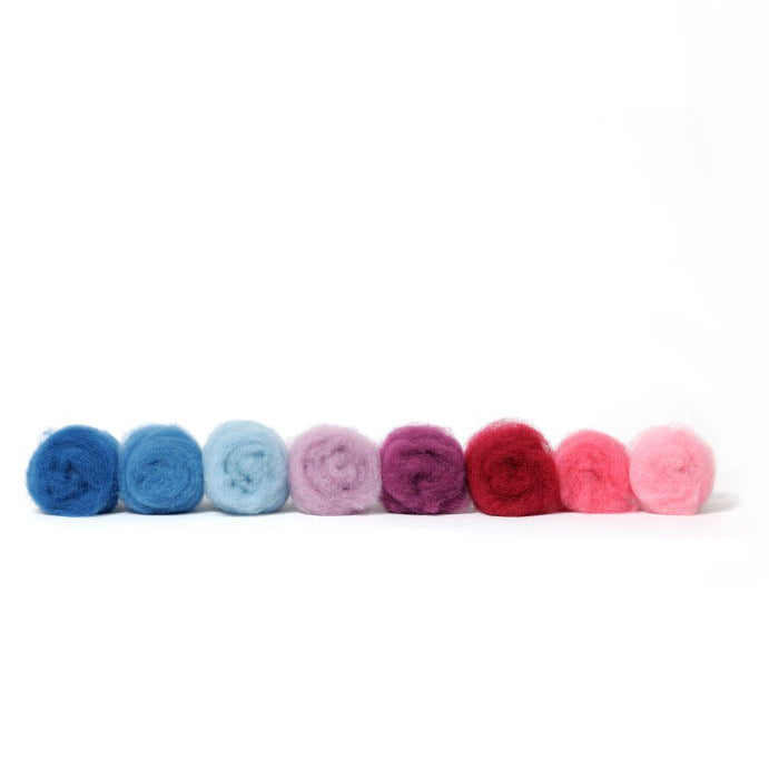 Filges Bioland plant-dyed felting wool, single colours (special order)