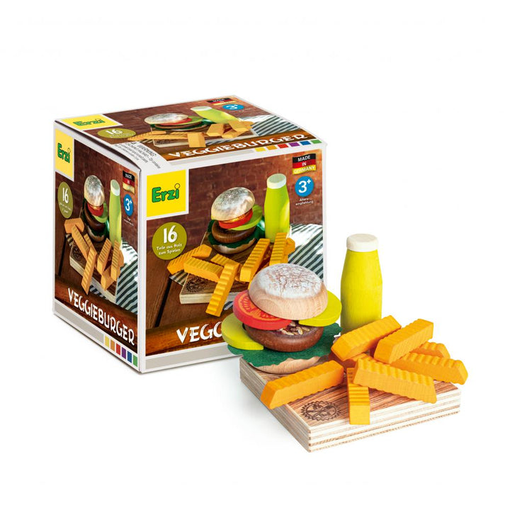 Vegan veggie burger set