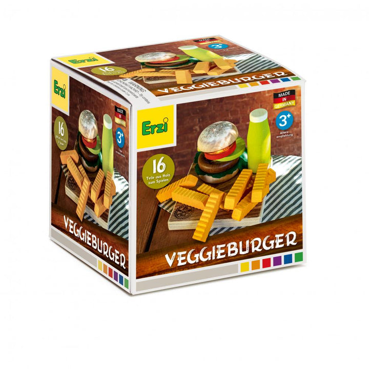 Vegan veggie burger set