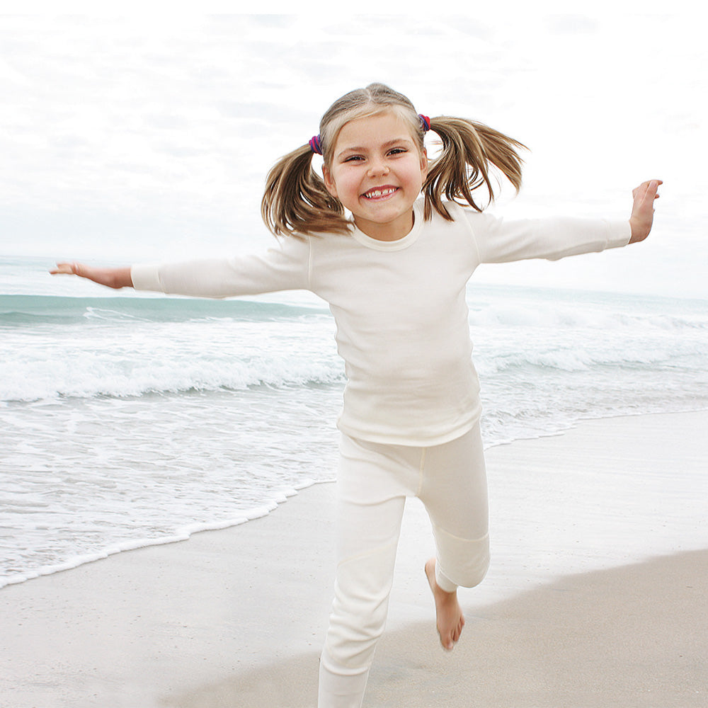 child's pure silk undershirt or pajama top (special order)