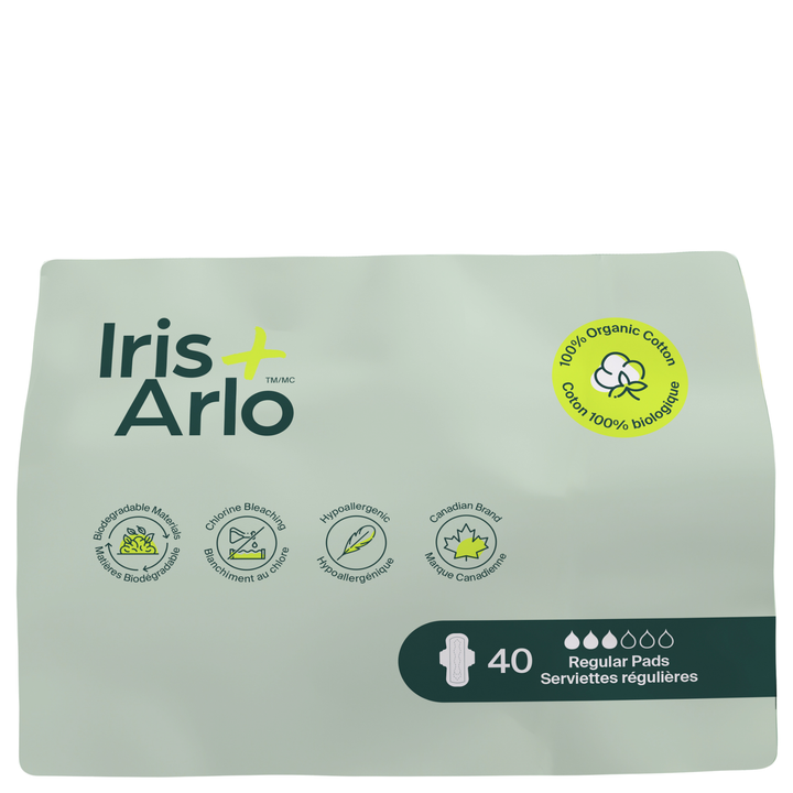 Iris + Arlo organic cotton pads