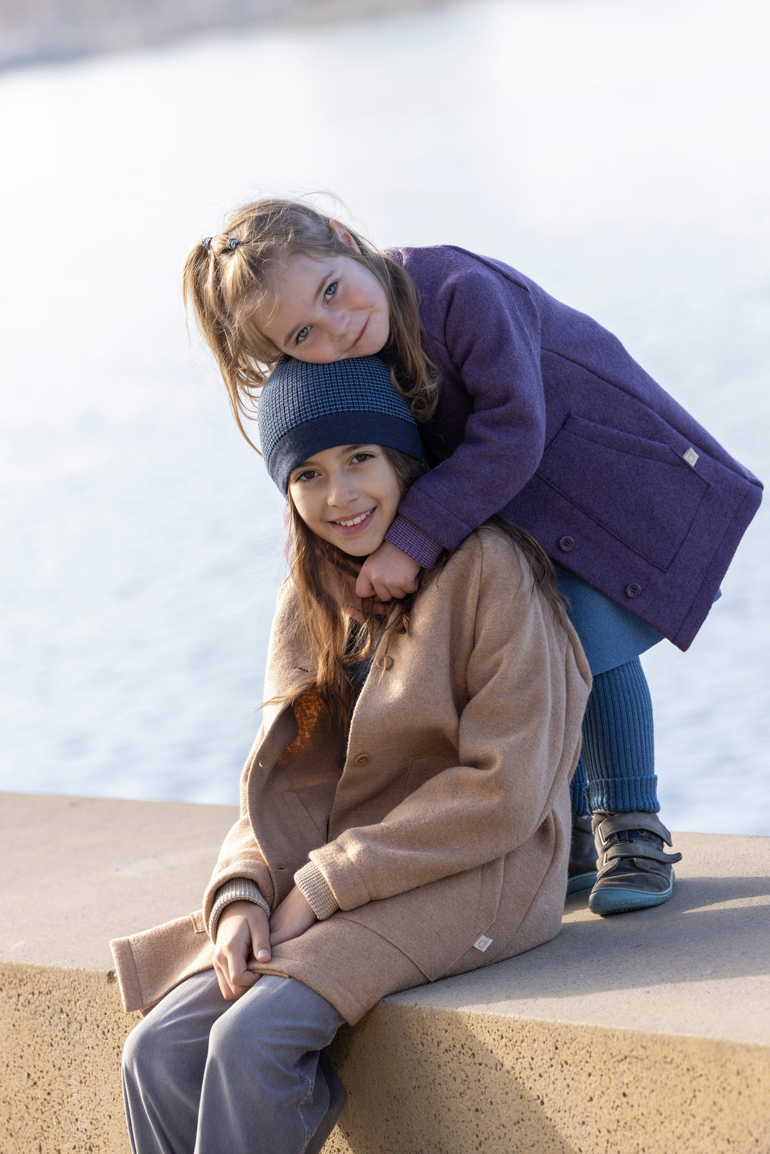 Disana organic merino boiled wool walking coat