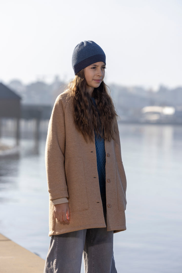 Disana organic merino boiled wool walking coat