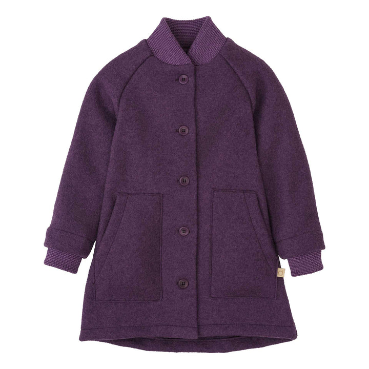 Disana organic merino boiled wool walking coat