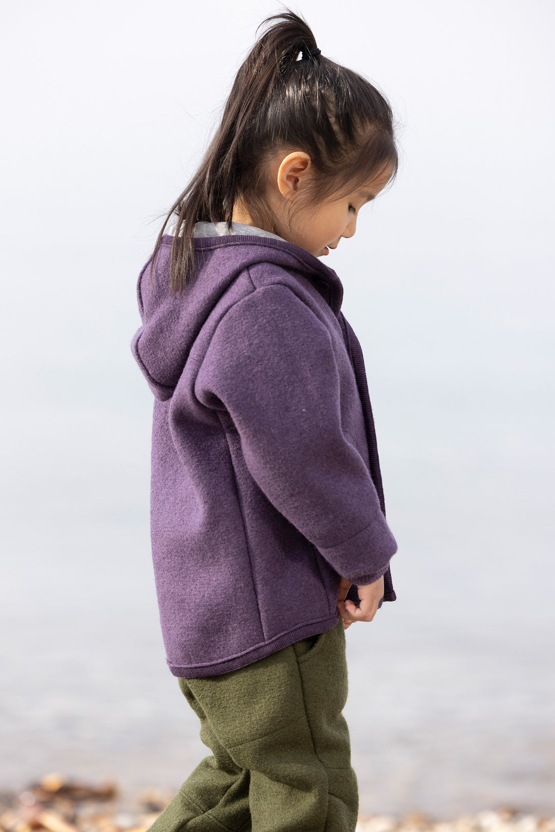 Disana boiled wool jacket (wool jersey lining)