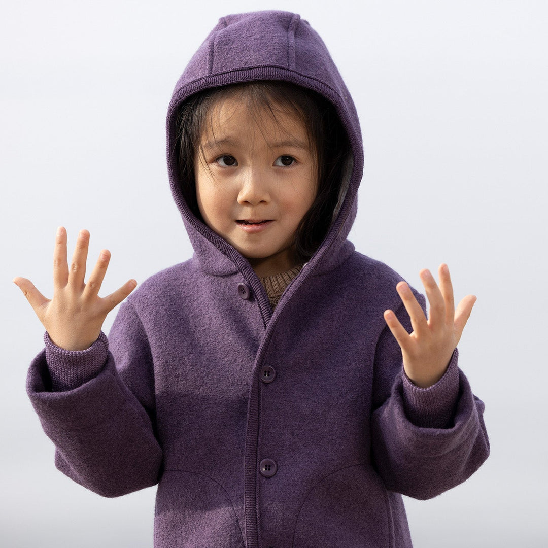 Disana boiled wool jacket (wool jersey lining)