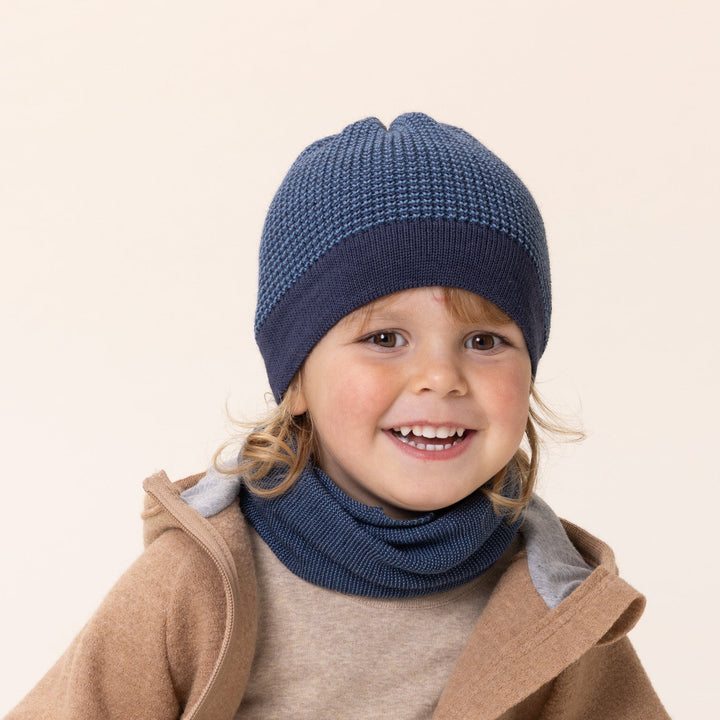 Disana beanie knit wool cap