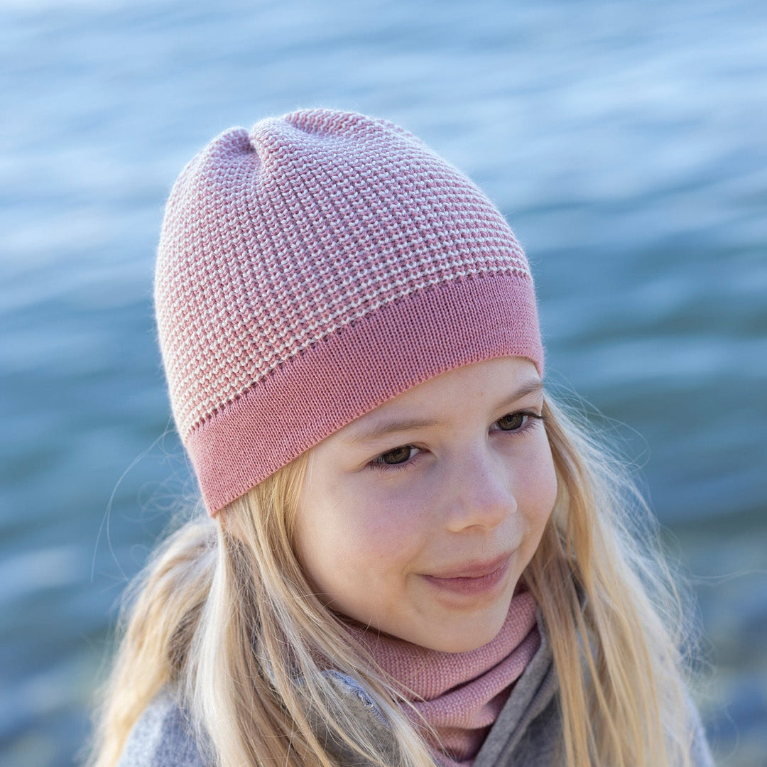 Disana beanie knit wool cap