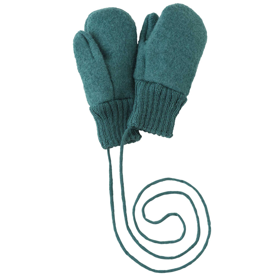 Disana young child's boiled wool mittens