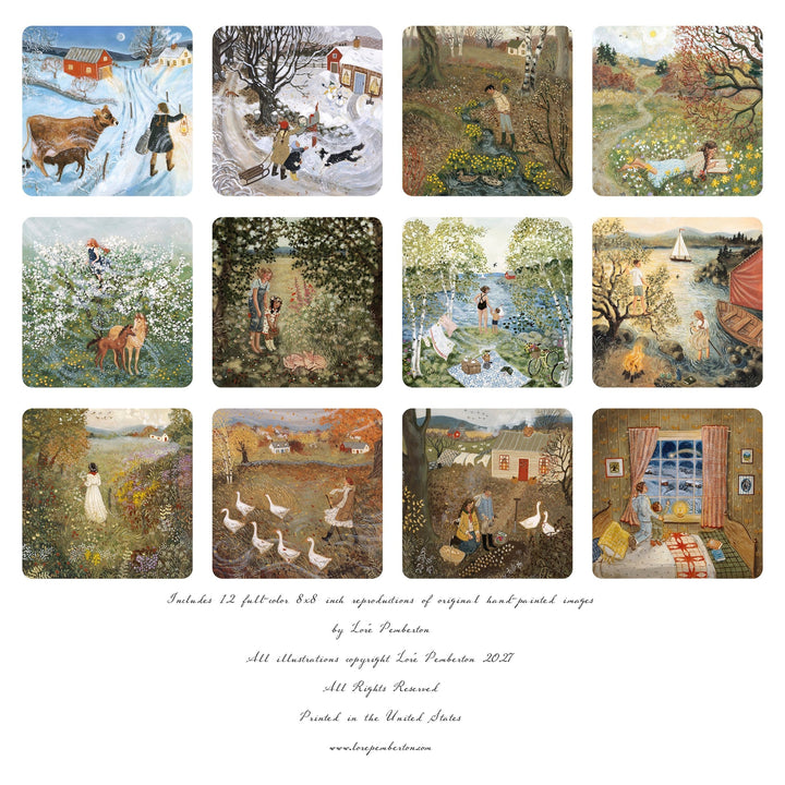 Loré Pemberton 2027 calendar - Year of Whimsy 8x8 in Mini (pre-order)