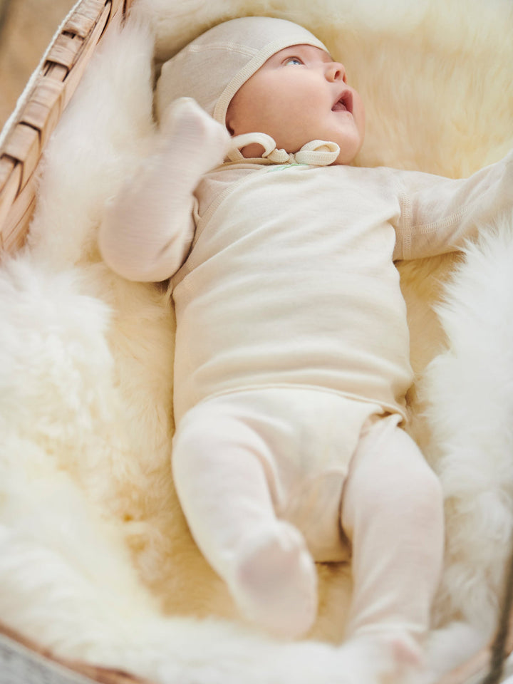 Ruskovilla silkwool newborn set