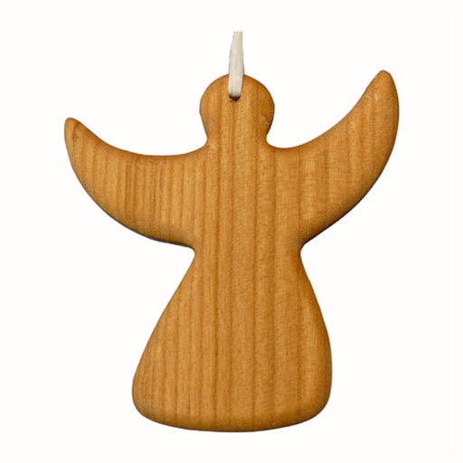 angel wooden ornament