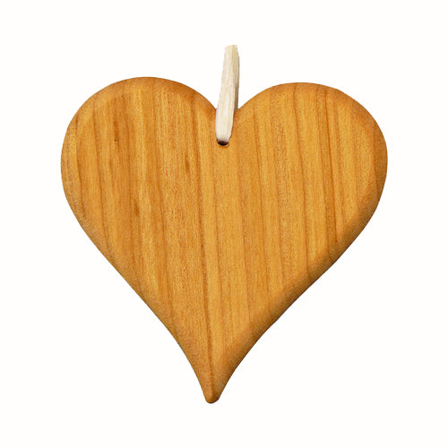 heart wooden ornament