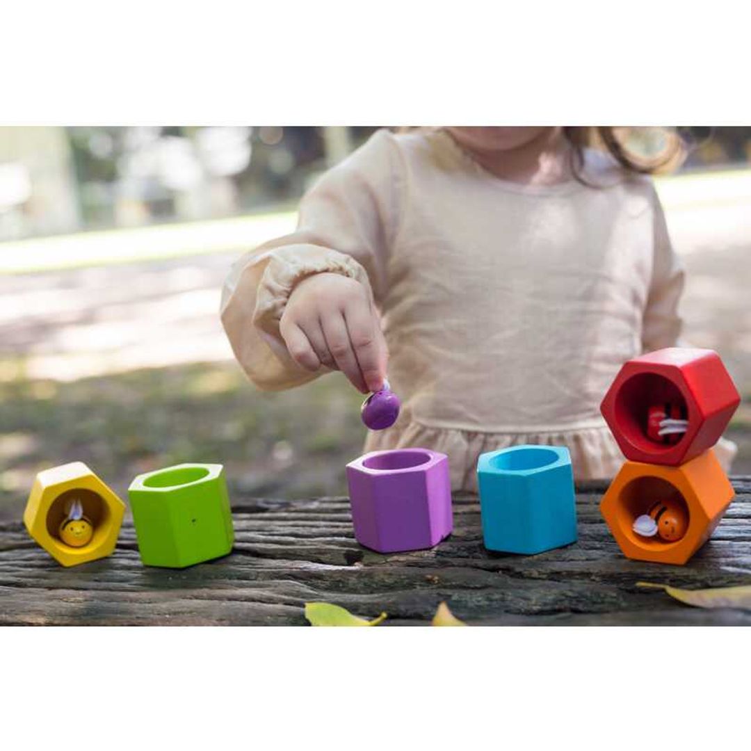 Plan Toys Beehives sorting game