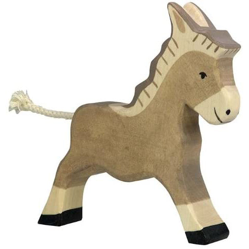 Holztiger donkey, running