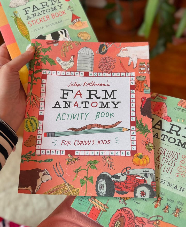 Farm Anatomy Activity Book