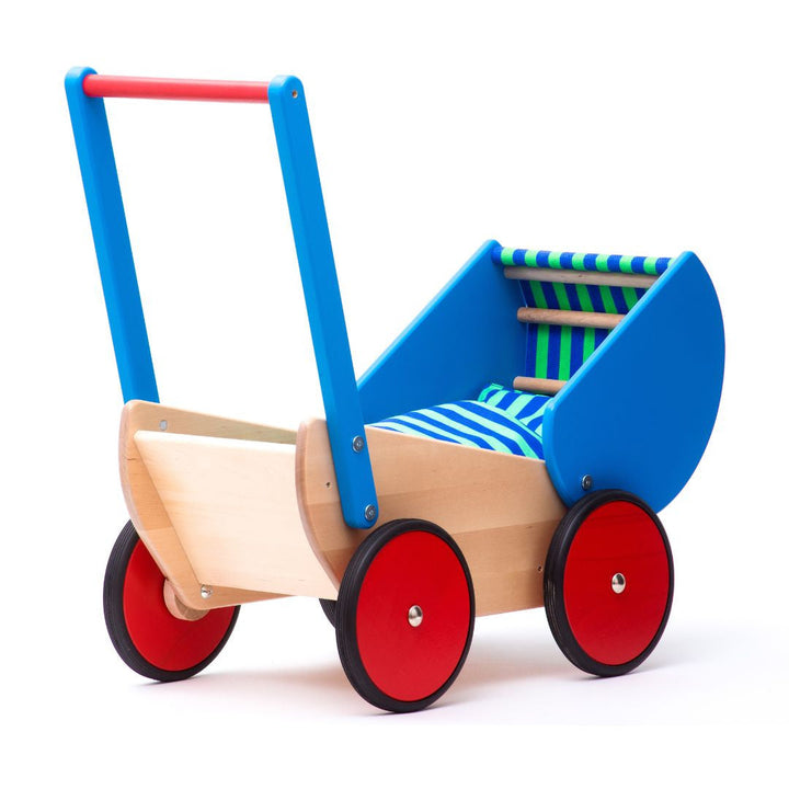 Bajo dolly pram, blue-green