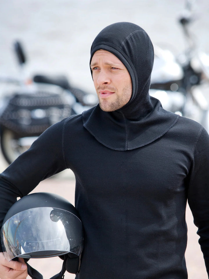 adult pure silk balaclava bonnet (special order)