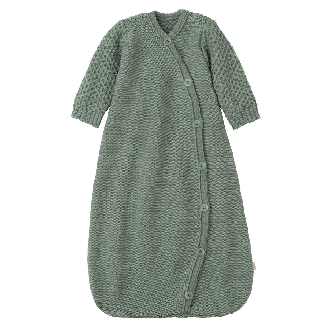 Disana organic merino knit long-sleeve sleeping bag