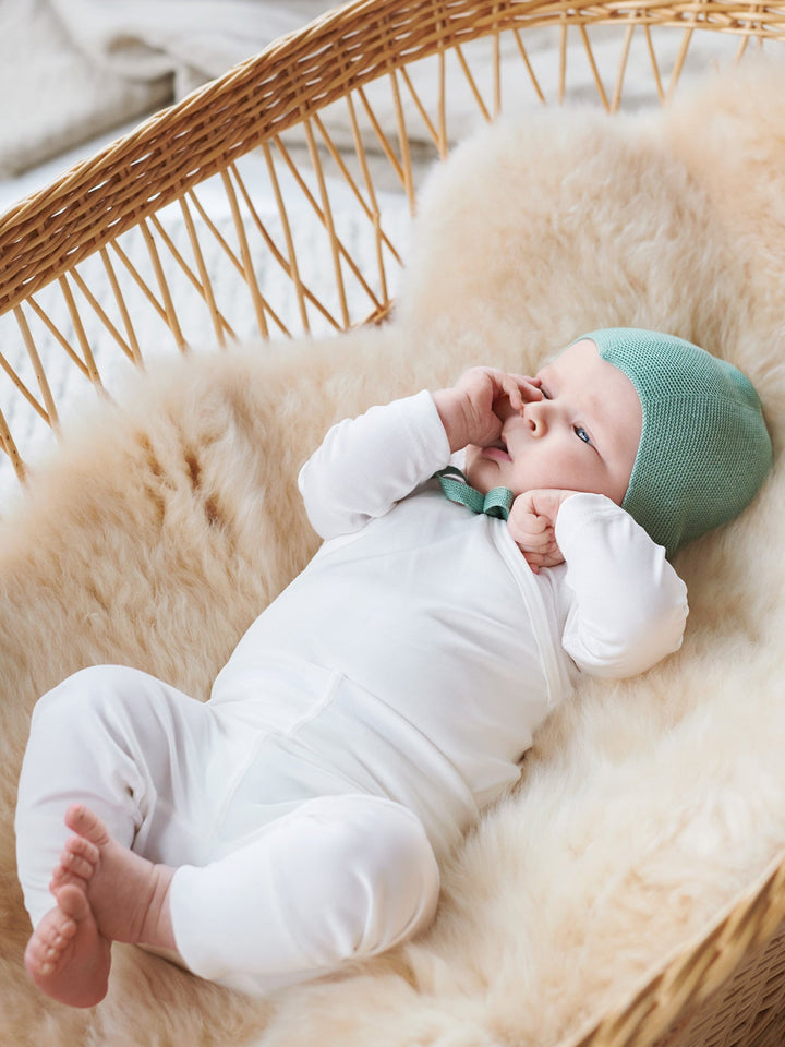 pure silk baby bodysuit (special order)