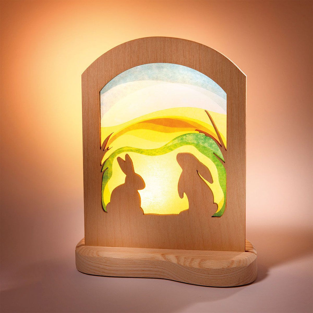 Ostheimer rabbits colour silhouette