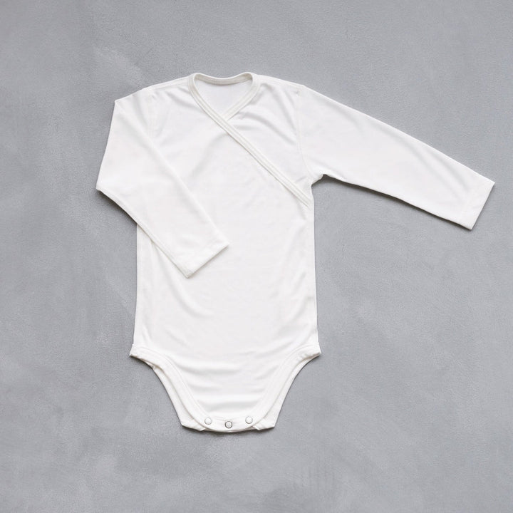 pure silk baby bodysuit (special order)