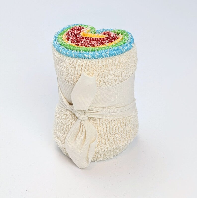 organic cotton washcloths, set of 4