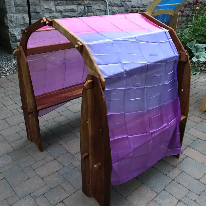 Camden Rose cherry playstand (secondhand, local Ottawa pickup only)