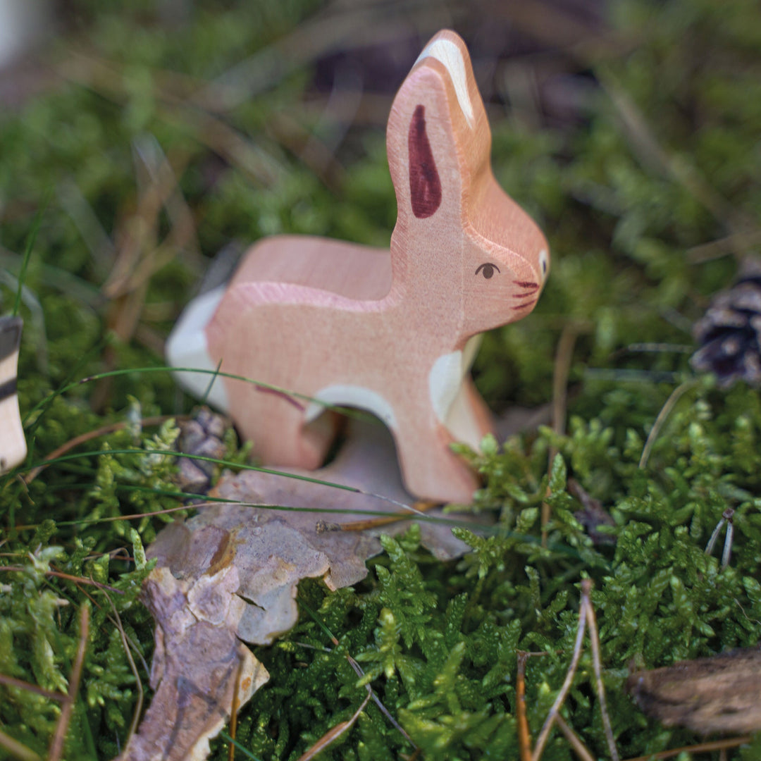 Holztiger rabbit, ears upright