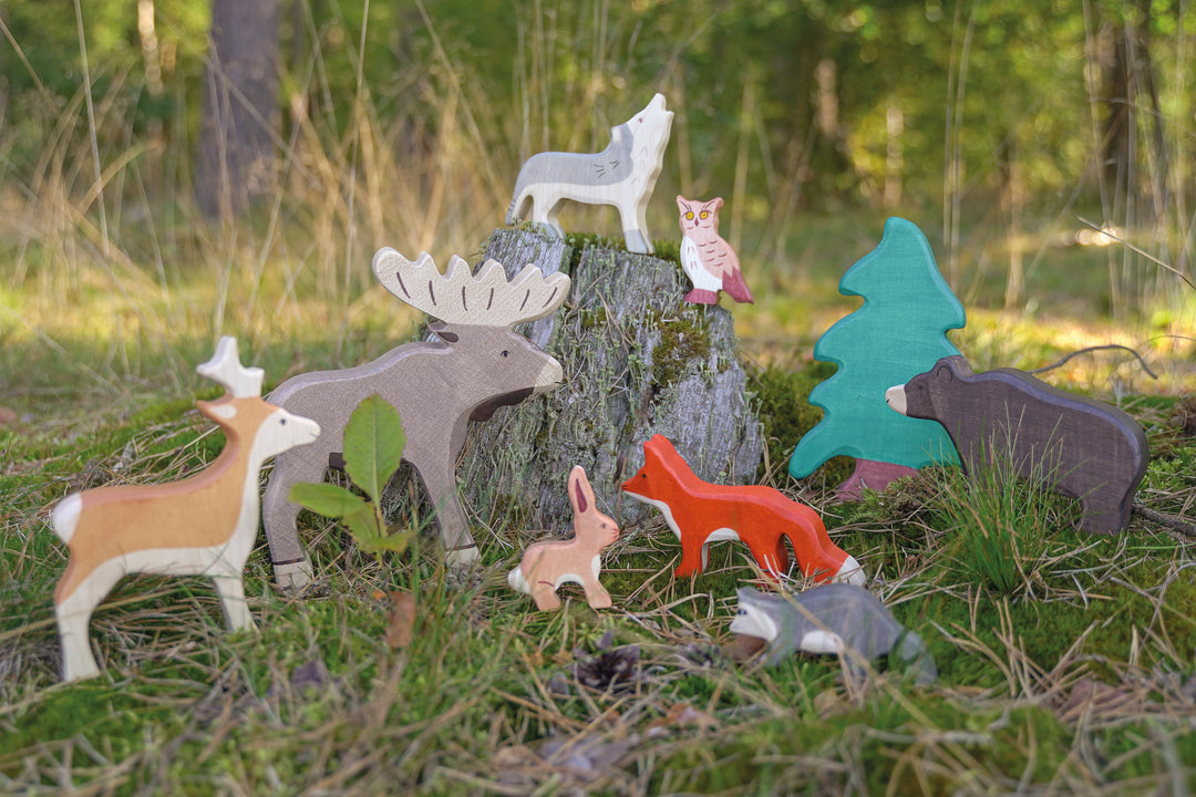 Holztiger moose (elk)