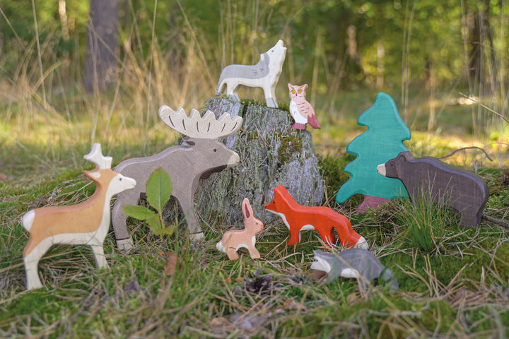 Holztiger moose (elk)