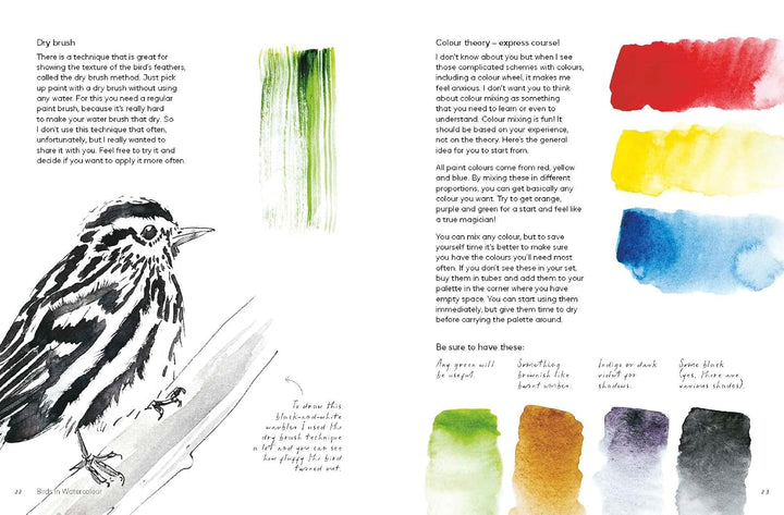 Birds in Watercolour