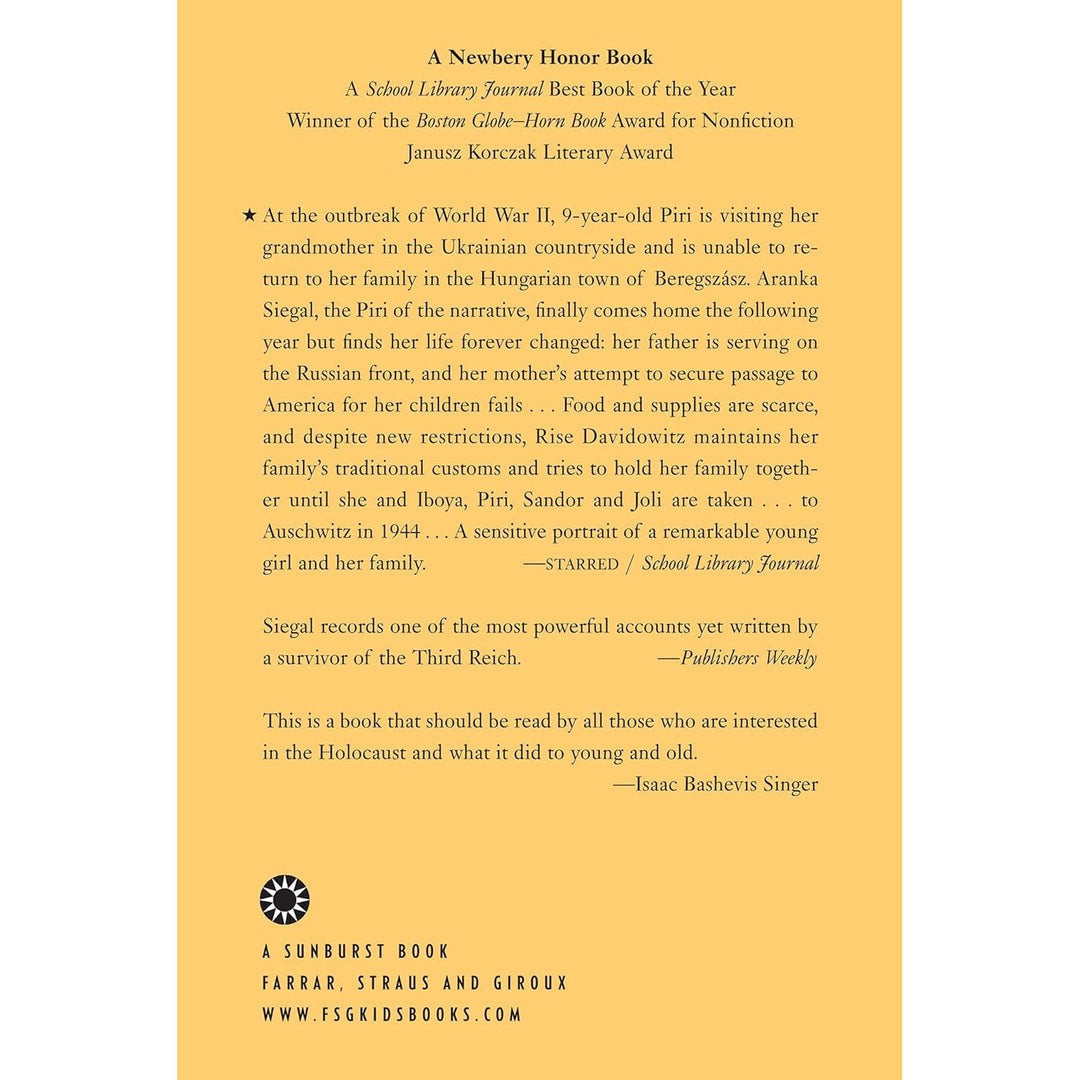 Upon the Head of the Goat: A Childhood in Hungary 1939-1944