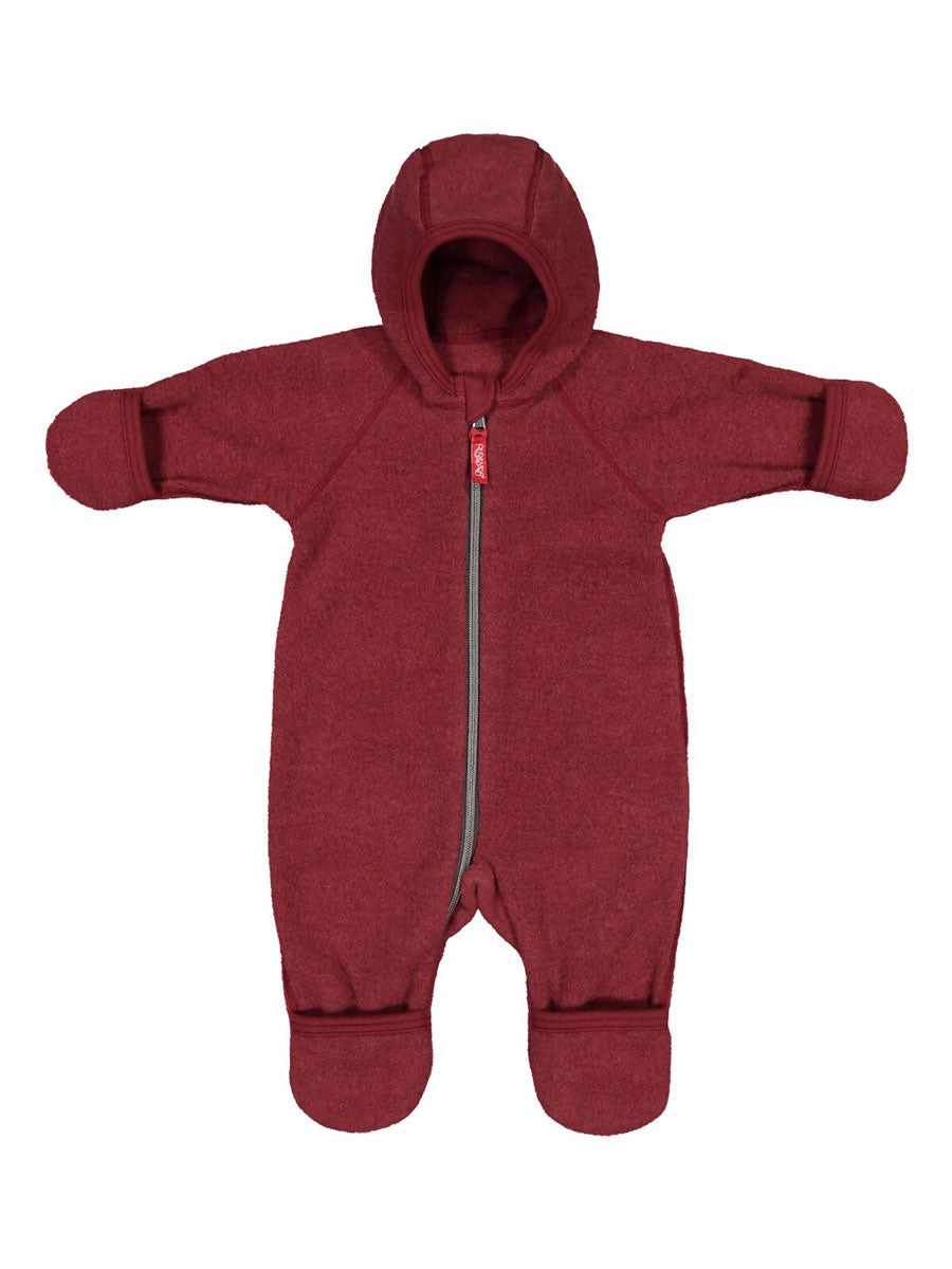 Ruskovilla organic wool fleece baby overalls (special order)