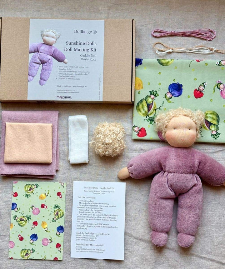 Dollbelge Sunshine Doll Making Kit - Cuddle Doll