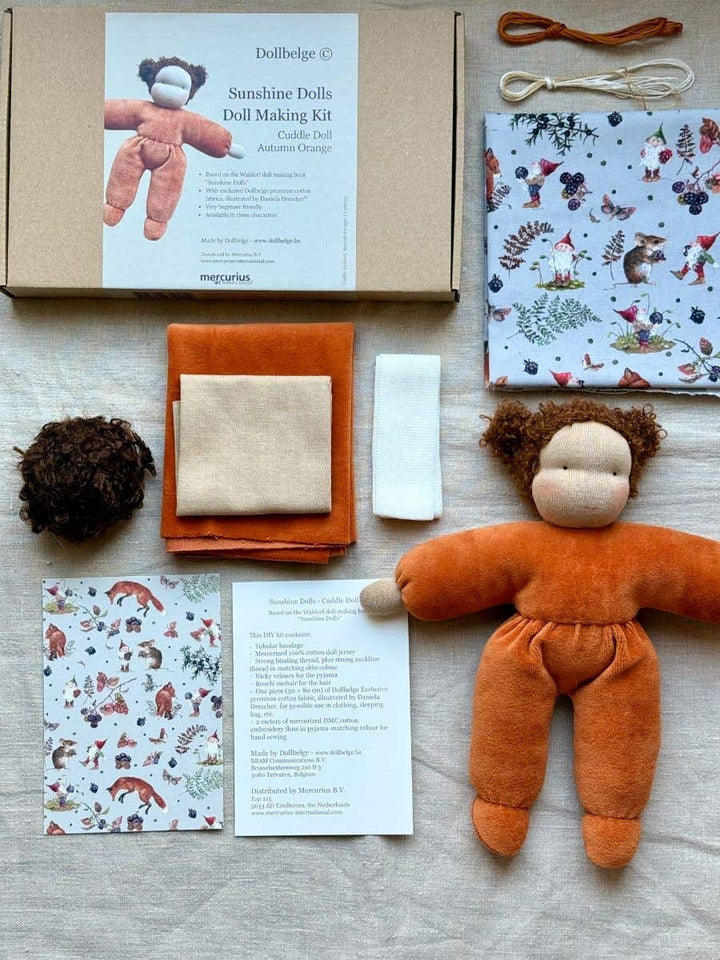 Dollbelge Sunshine Doll Making Kit - Cuddle Doll