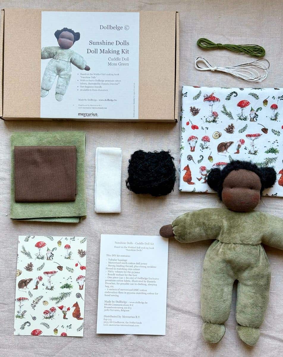 Dollbelge Sunshine Doll Making Kit - Cuddle Doll