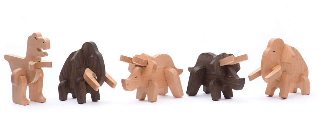 Bajo Paleo Animals Triceratops