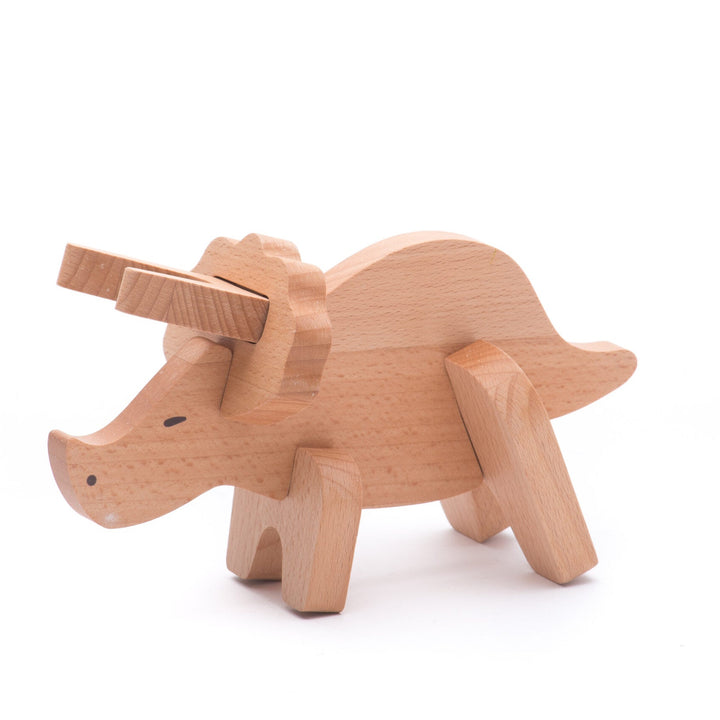 Bajo Paleo Animals Triceratops