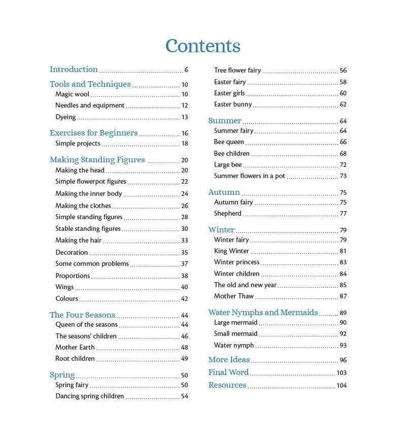 Magic Wool Mermaids and Fairies