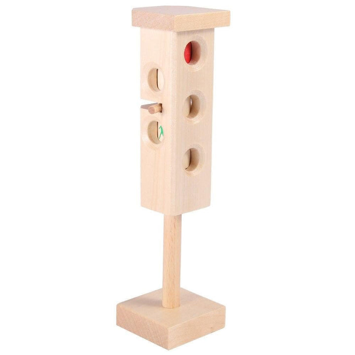 traffic light with pedestrian signal - seconds