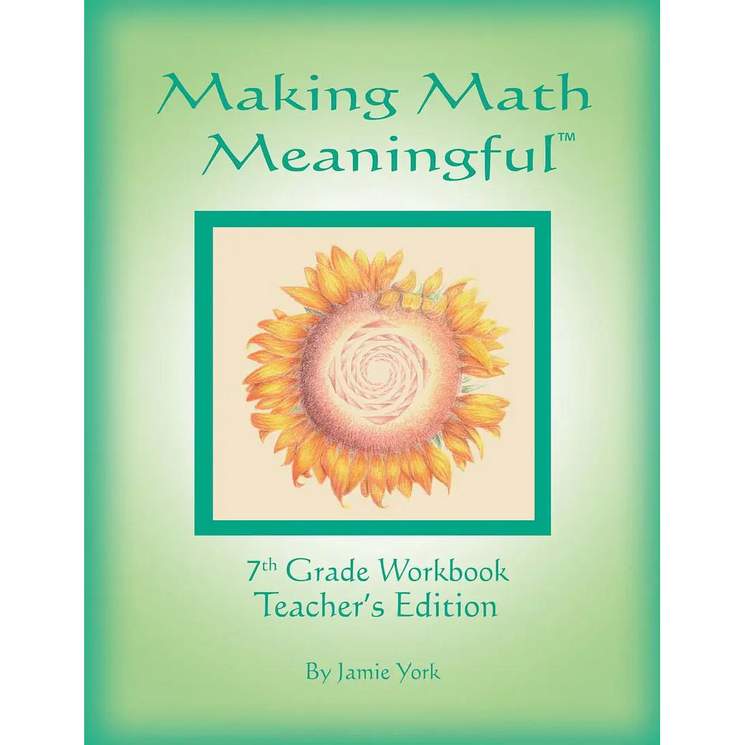 Making Maths Meaningful: 7th Grade Teacher's Edition