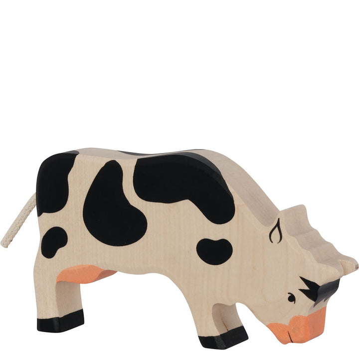 Holztiger cow, black &amp; white, grazing