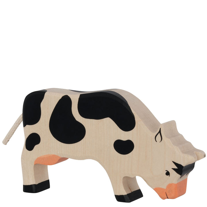 Holztiger cow, black &amp; white, grazing